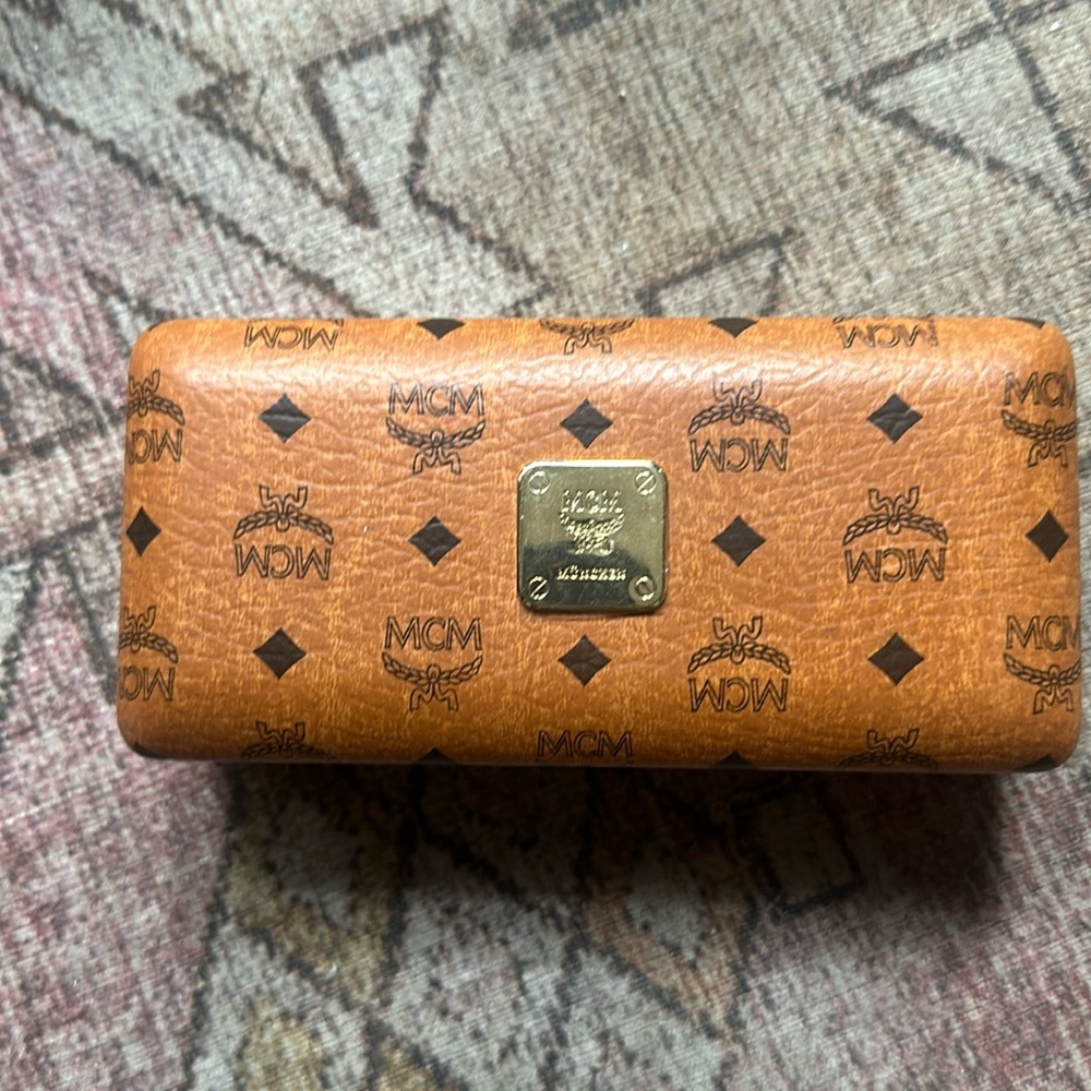 MGM Cognac Brown Sunglasses Case